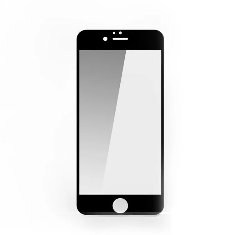 YK 5D Arc Edge 9H Full Coverage Tempered Glass Screen Protector for iPhone 6s/6 - Black