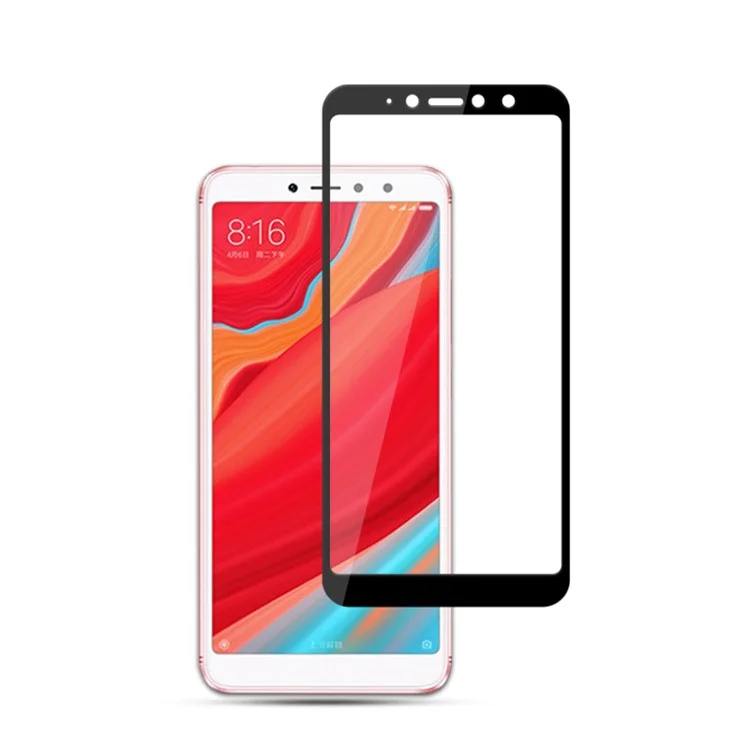 MOCOLO Silk Print Complete Coverage Tempered Glass Screen Protector for Xiaomi Redmi S2 / Y2