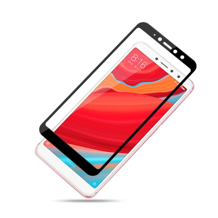 MOCOLO Silk Print Complete Coverage Tempered Glass Screen Protector for Xiaomi Redmi S2 / Y2