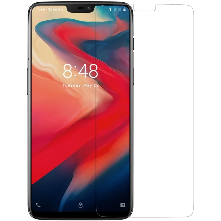 NILLKIN Anti-fingerprint Crystal Clear LCD Screen Protector Film for OnePlus 6