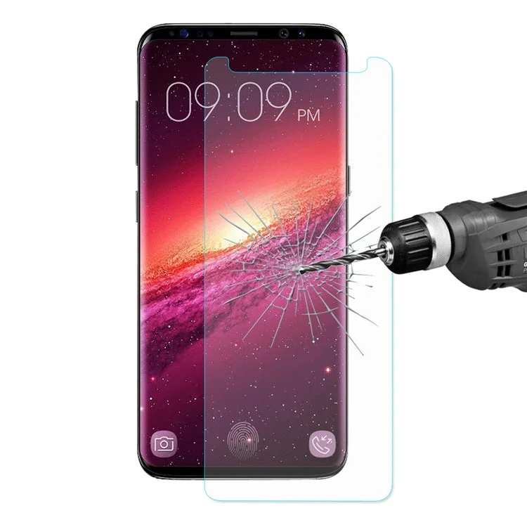 HAT PRINCE for Samsung Galaxy S9 G960 0.26mm 9H 2.5D Arc Edge Tempered Glass Screen Protector