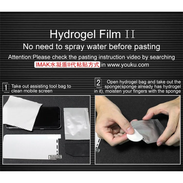 IMAK Soft Clearer Hydrogel Film II Full Coverage Back Protector Film for Nokia 6.1 Plus / Nokia X6