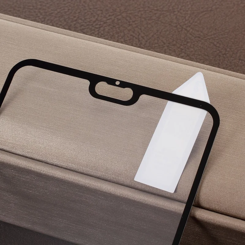 RURIHAI Solid Defense Tempered Glass Screen Protector Film for Huawei P20 - Black