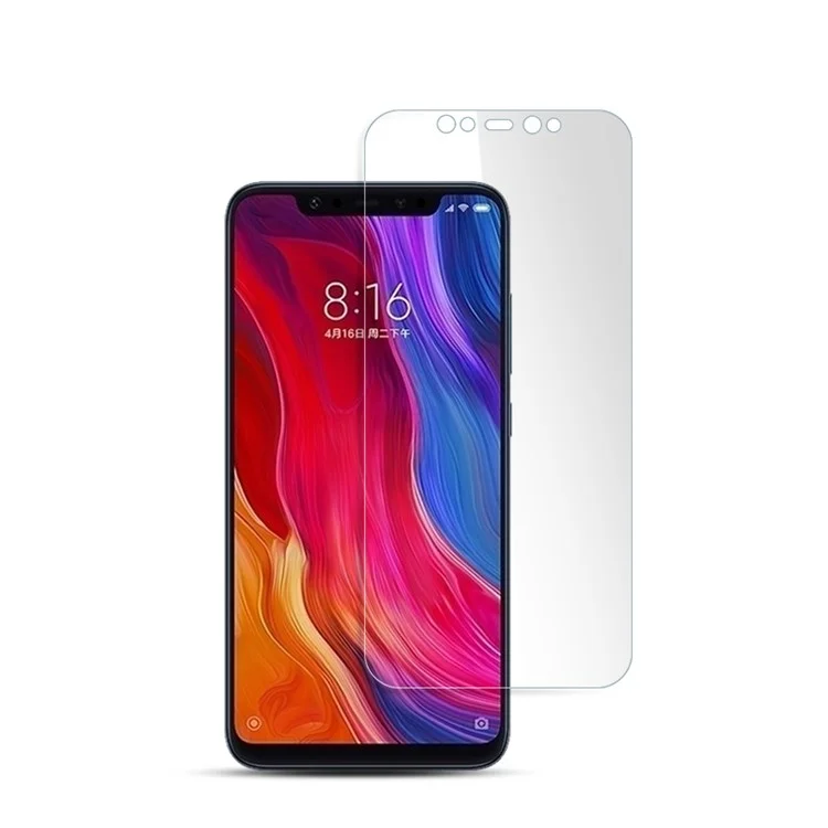 MOCOLO Arc Edge Tempered Glass Screen Protector Film for Xiaomi Mi 8 (6.21-inch) / 8 Explorer Edition