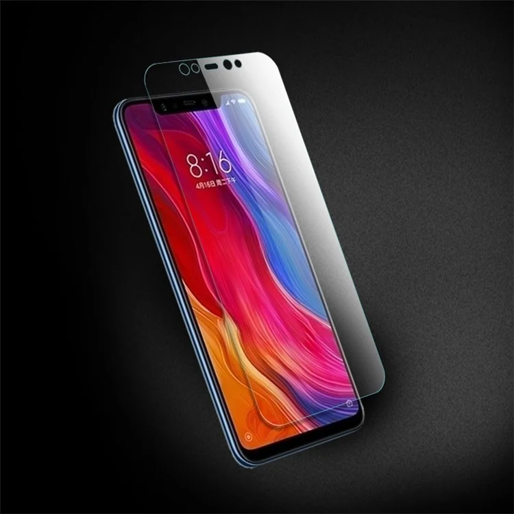 MOCOLO Arc Edge Tempered Glass Screen Protector Film for Xiaomi Mi 8 (6.21-inch) / 8 Explorer Edition