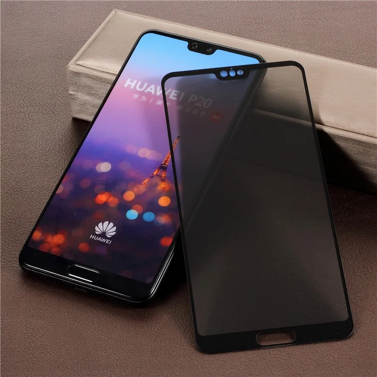 Anti-peep Full Screen Tempered Glass Protector Film for Huawei P20