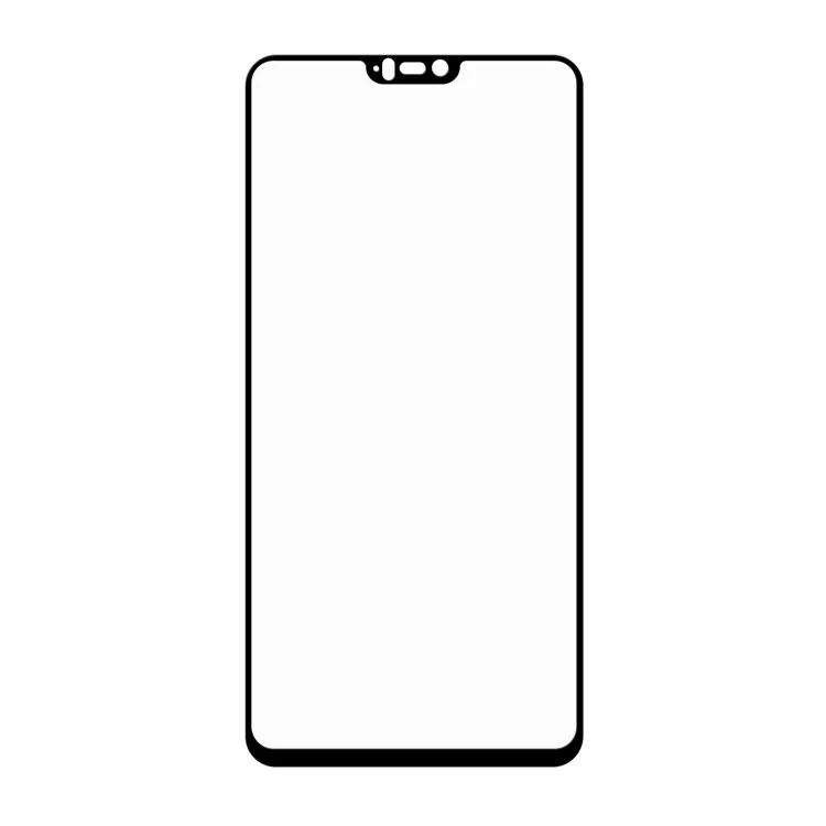HAT PRINCE 0.26mm 9H 2.5D Arc Edge Tempered Glass Full Size Screen Protector for OnePlus 6