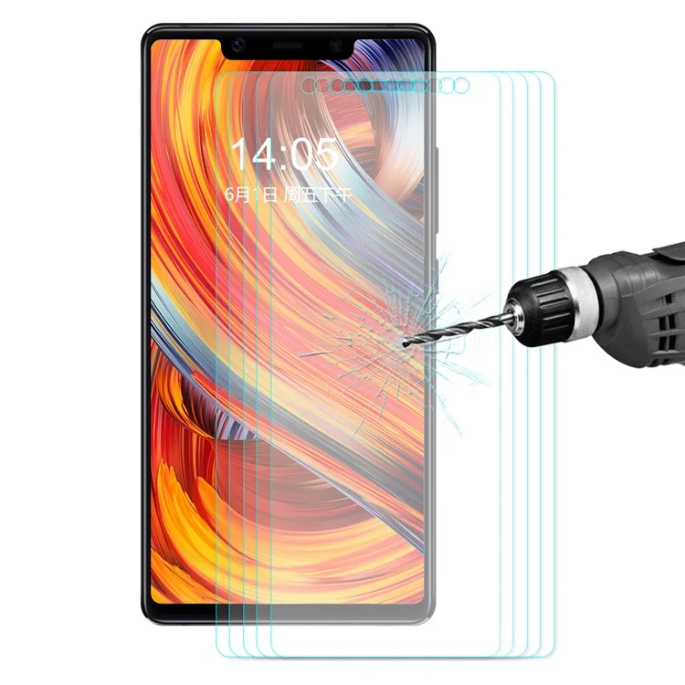 5PCS HAT PRINCE for Xiaomi Mi 8 SE (5.88-inch) 0.26mm 9H 2.5D Tempered Glass Screen Guard Films