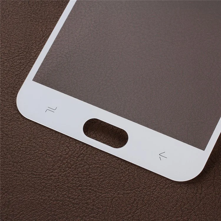 Silk Printing Full Size Tempered Glass Screen Protector for Samsung Galaxy J7 Duo - White