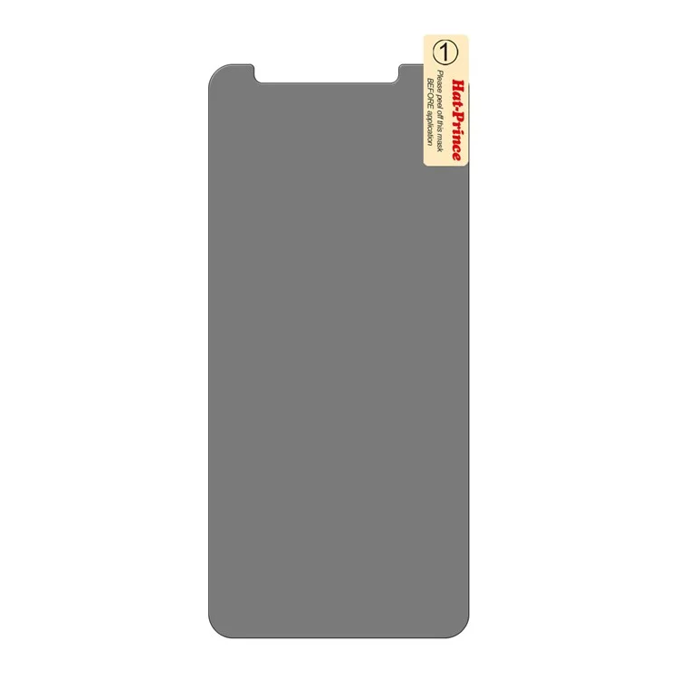 HAT PRINCE for Samsung Galaxy A8 (2018) 2.5D Anti-Peep 0.26mm 9H Arc Edge Tempered Glass Screen Protector
