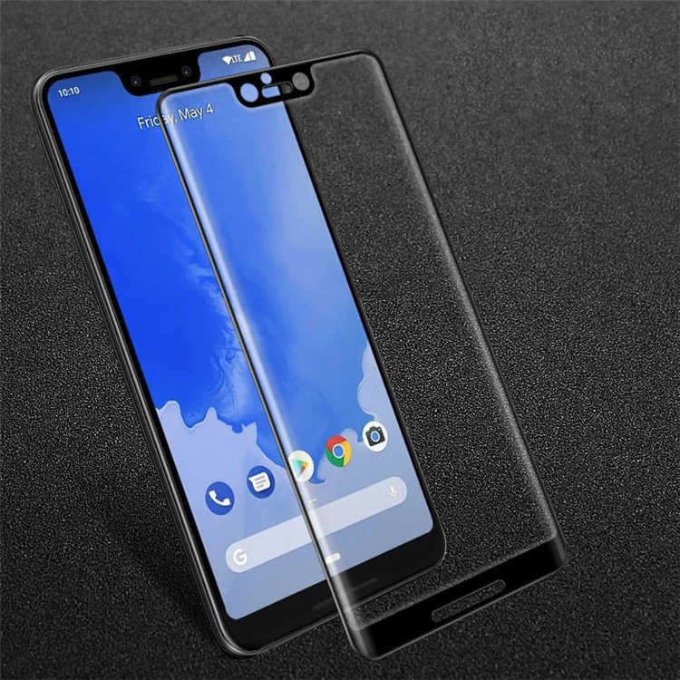 IMAK for Google Pixel 3 XL 3D Curved Full Cover Tempered Glass Screen Protector