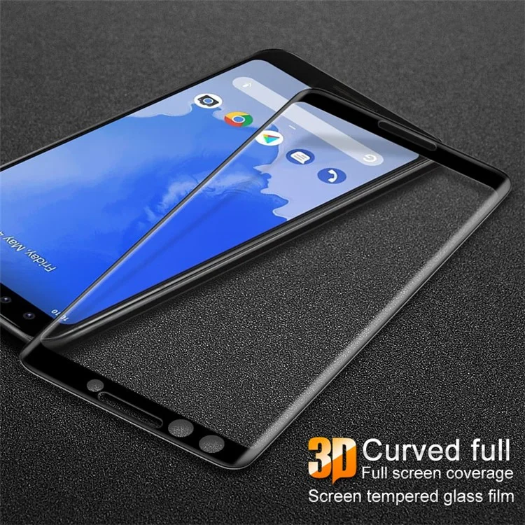 IMAK for Google Pixel 3 Full Cover 3D Curved Tempered Glass Screen Guard Film