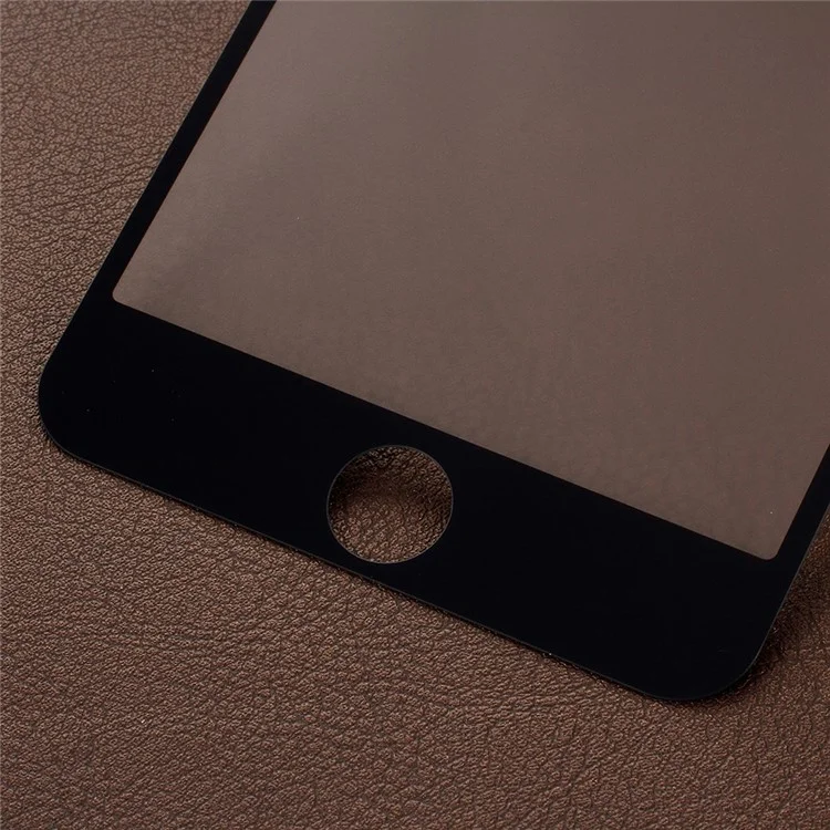 RURIHAI for iPhone 6s Plus / 6 Plus 5.5 inch 0.26mm 2.5D AB Glue Frosted Full Size Tempered Glass Protector Film - Black