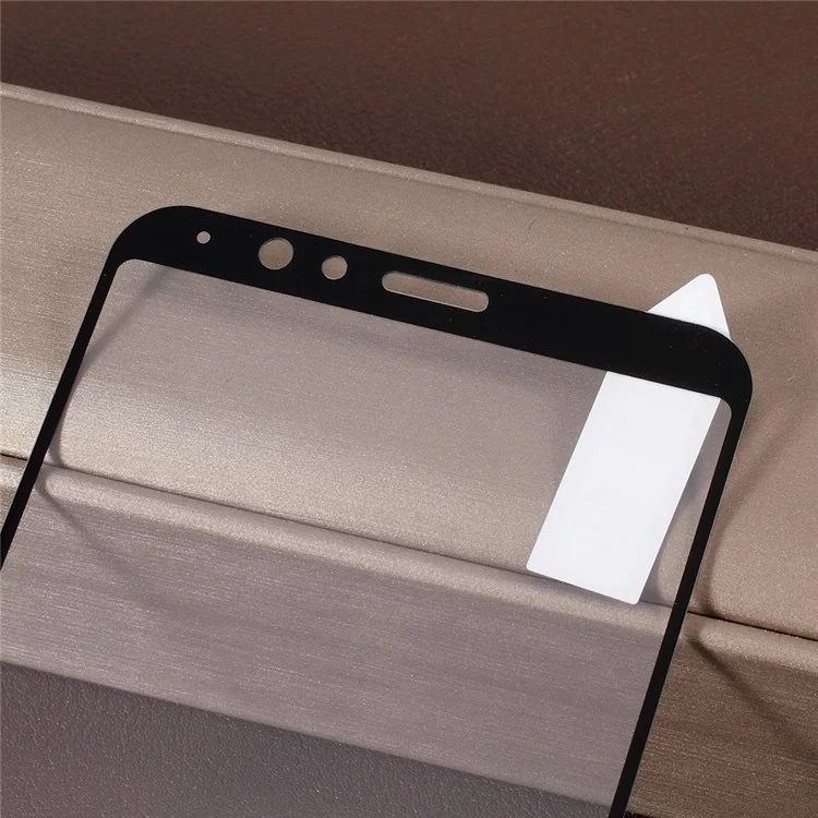 RURIHAI Solid Defense Tempered Glass Screen Protector Film for Huawei Honor V10 / Honor View 10 - Black