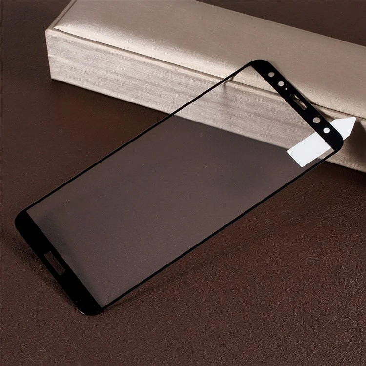 RURIHAI Solid Defense Full Size Tempered Glass Screen Protector für Huawei Mate 10 Lite - Schwarz