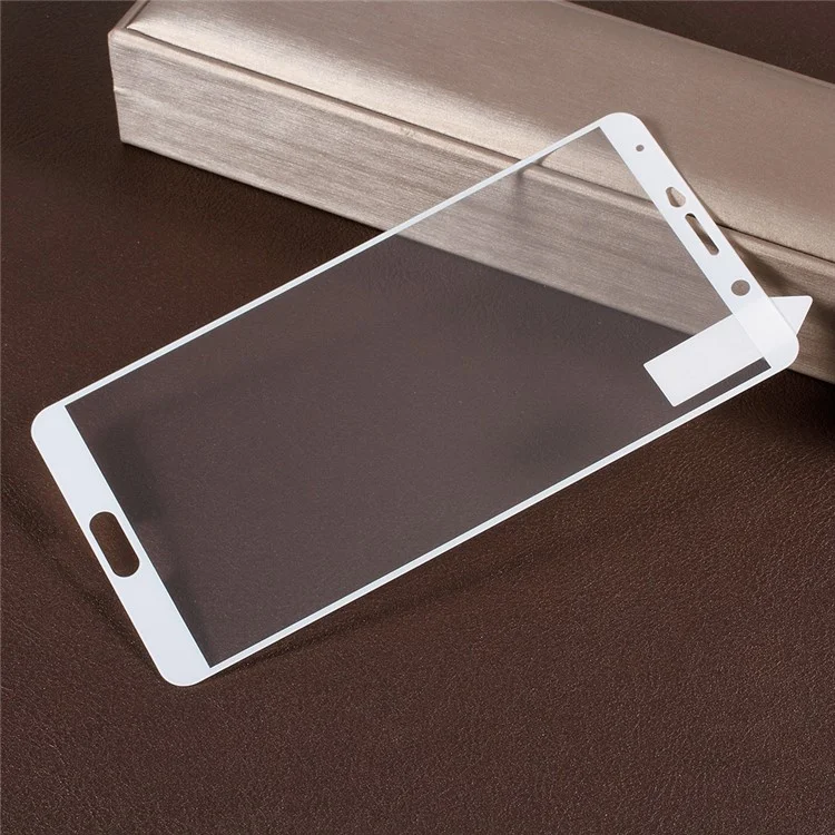 RURIHAI Solid Defense Full Coverage Tempered Glass Screen Protector Film for Huawei Mate 10 - White