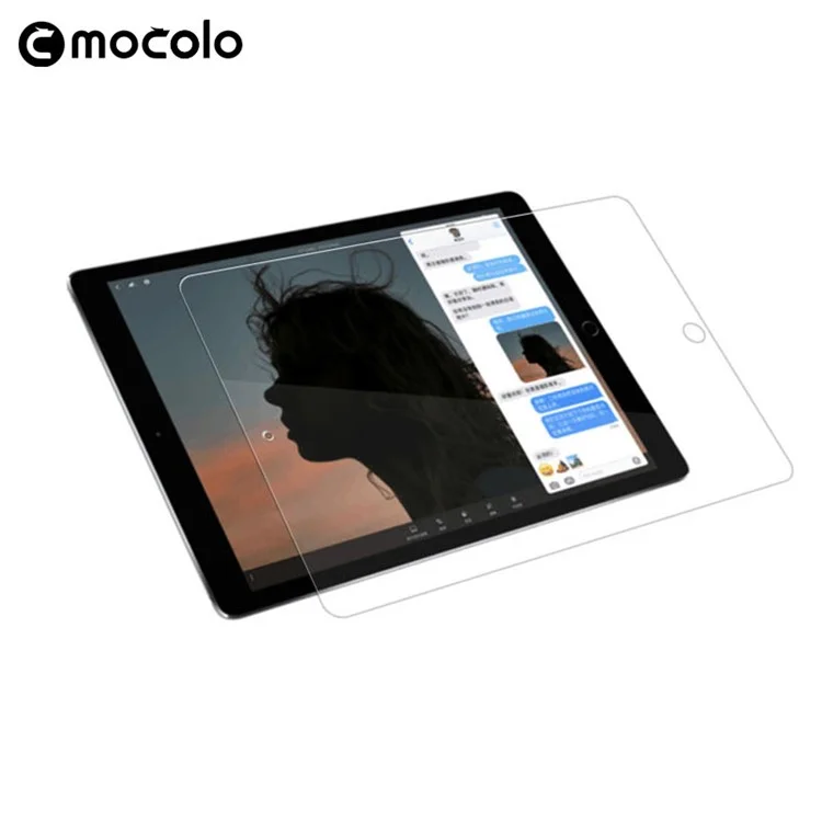 MOCOLO for iPad Pro 10.5-inch (2017) Clear Full Size Tempered Glass Screen Protector Film