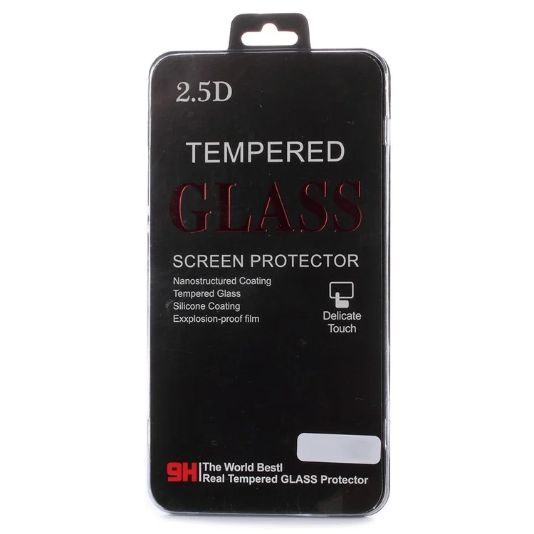 Anti-explosion 9H 2.5D Arc Edge Tempered Glass Screen Protector Film for Samsung Galaxy J8 (2018)