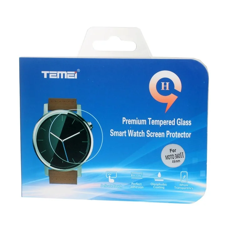 Tempered Glass Screen Protector for Motorola Moto 360 46mm (2nd gen)