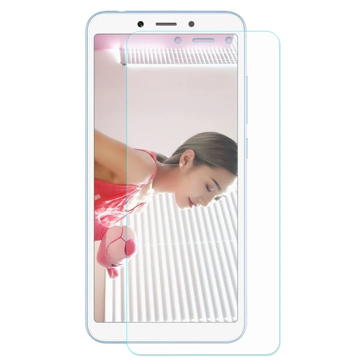 ENKAY 0.26mm 9H Tempered Glass Screen Protector Film 2.5D Arc Edge for Xiaomi Redmi 6/Redmi 6A