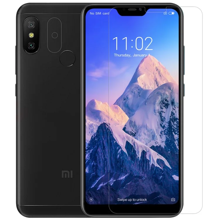 NILLKIN Amazing H 9H 0.33mm Tempered Glass Screen Protector for Xiaomi Mi A2 Lite / Redmi 6 Pro Anti-Explosion