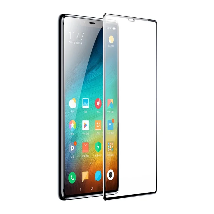 BASEUS 0.3mm Full Coverage Tempered Glass Screen Protector for	 Xiaomi Mi 8 SE (5.88-inch) - Black