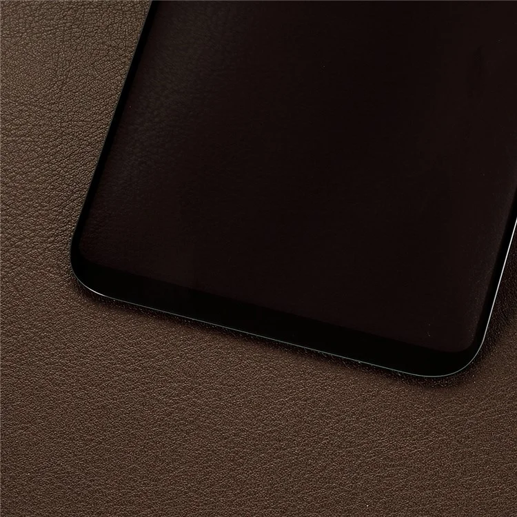 RURIHAI 0.3mm Anti-peep Full Glue Full Screen Tempered Glass Guard Film for Samsung Galaxy S8 Plus SM-G955 (Opening on Top)