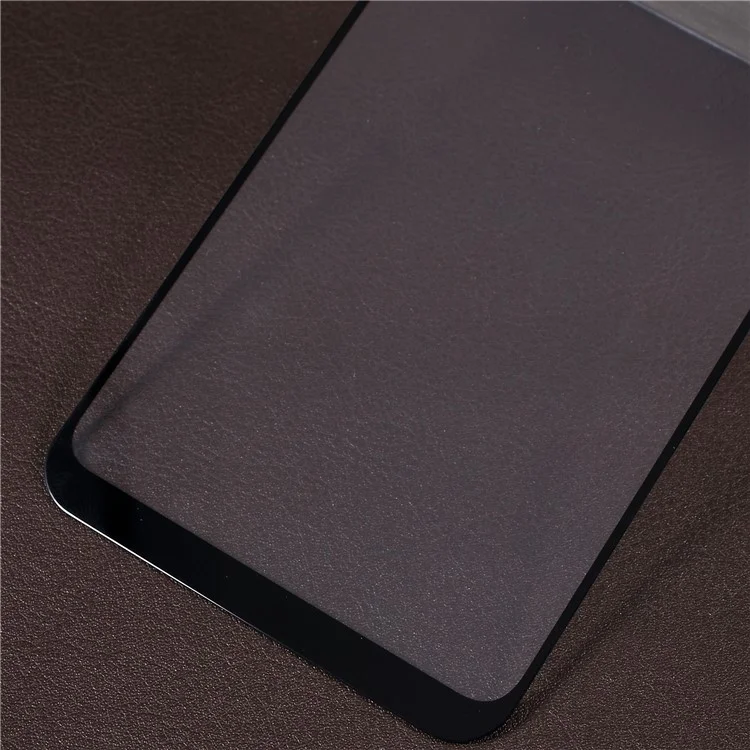 RURIHAI Solid Defense Tempered Glass Screen Protector Film for Xiaomi Mi 8 (6.21-inch) / Mi 8 Explorer Edition - Black