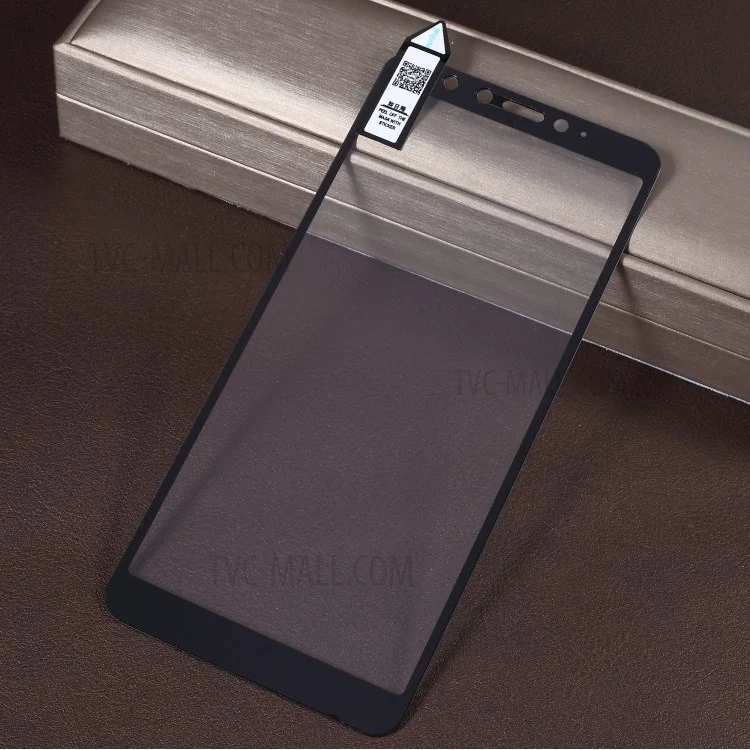 RURIHAI Solid Defense Tempered Glass Screen Protector Film for Xiaomi Redmi S2 / Redmi Y2 - Black