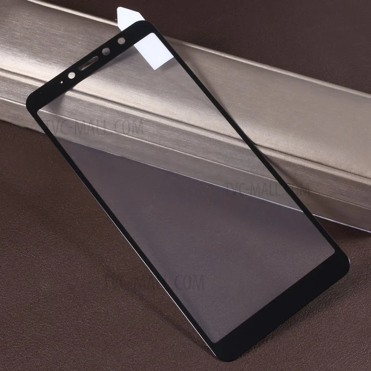 RURIHAI Solid Defense Tempered Glass Screen Protector Film for Xiaomi Redmi S2 / Redmi Y2 - Black