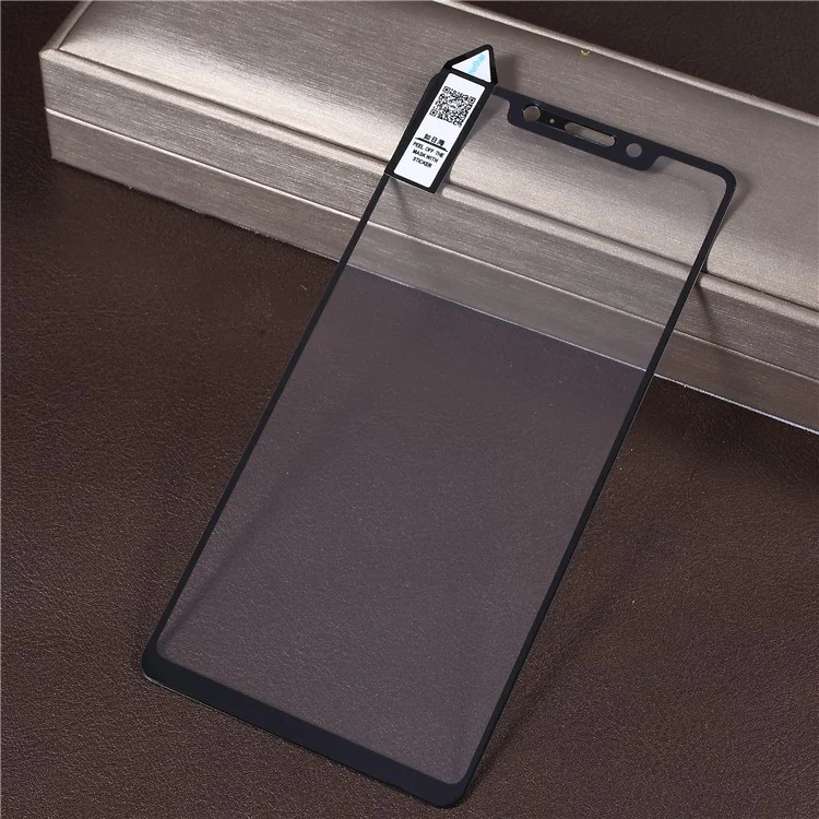 RURIHAI Solid Defense Tempered Glass Screen Protector Film for Xiaomi Mi 8 SE (5.88-inch) - Black