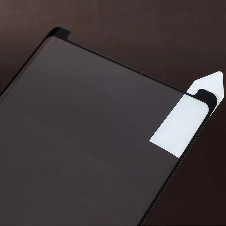 RURIHAI 0.2mm 4D Curved Full Tempered Glass Screen Protector for Samsung Galaxy Note 9 - Black