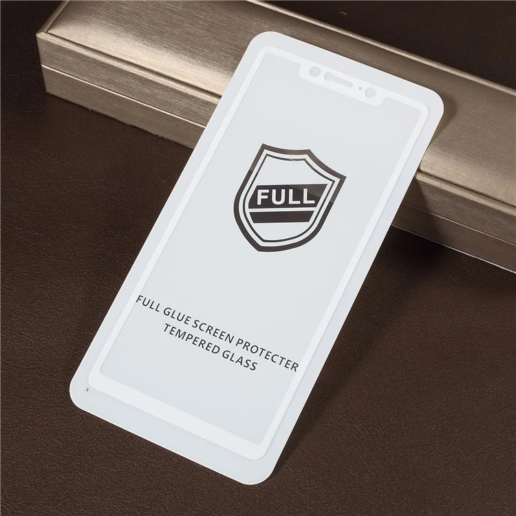 RURIHAI 0.26mm 2.5D Curved Tempered Glass Complete Covering Screen Guard Film for Xiaomi Mi 8 SE (5.88-inch) - White