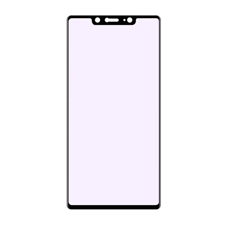 HAT PRINCE for Xiaomi Mi 8 SE (5.88-inch) 0.2mm 9H 3D Curved Carbon Fiber Anti-blue-ray Full Size Tempered Glass Screen Protector