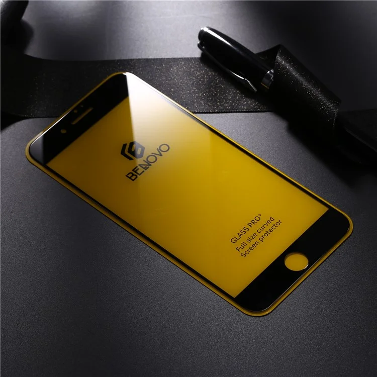 BENOVO for iPhone 6s Plus/6 Plus 2.5D Tempered Glass Full Coverage Screen Protection Film - Black