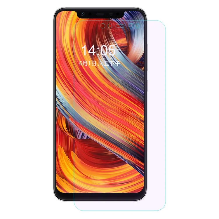 HAT PRINCE 0.26mm 2.5D Anti-blue-ray Tempered Glass Screen Protector Film for Xiaomi Mi 8 Explorer Edition / Mi 8 (6.21-inch)