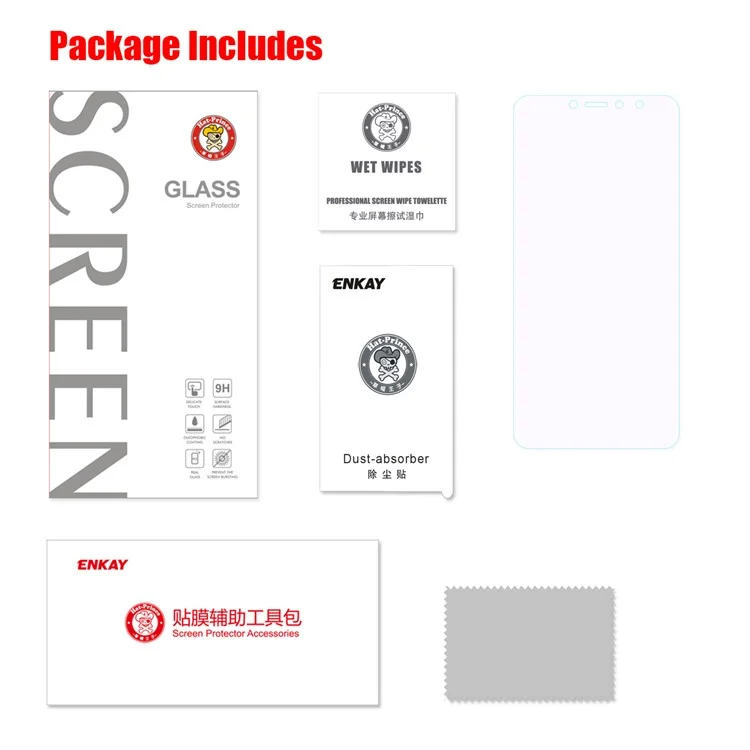 HAT PRINCE 0.26mm 2.5D Anti-blue-ray Tempered Glass Screen Protector for Xiaomi Redmi S2 / Y2
