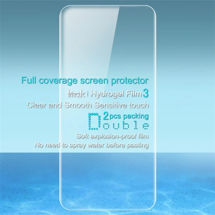 2PCS/Set IMAK Soft Clearer Hydrogel Film III Full Coverage Screen Protector Guard Film for vivo NEX S
