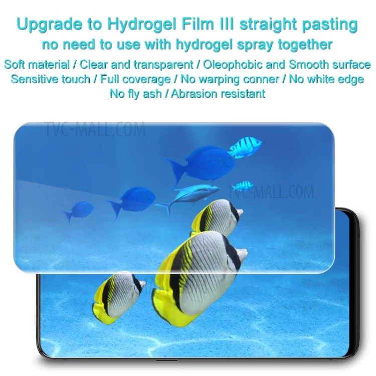 2PCS/Set IMAK Soft Clearer Hydrogel Film III Full Coverage Screen Protector Film for vivo NEX A