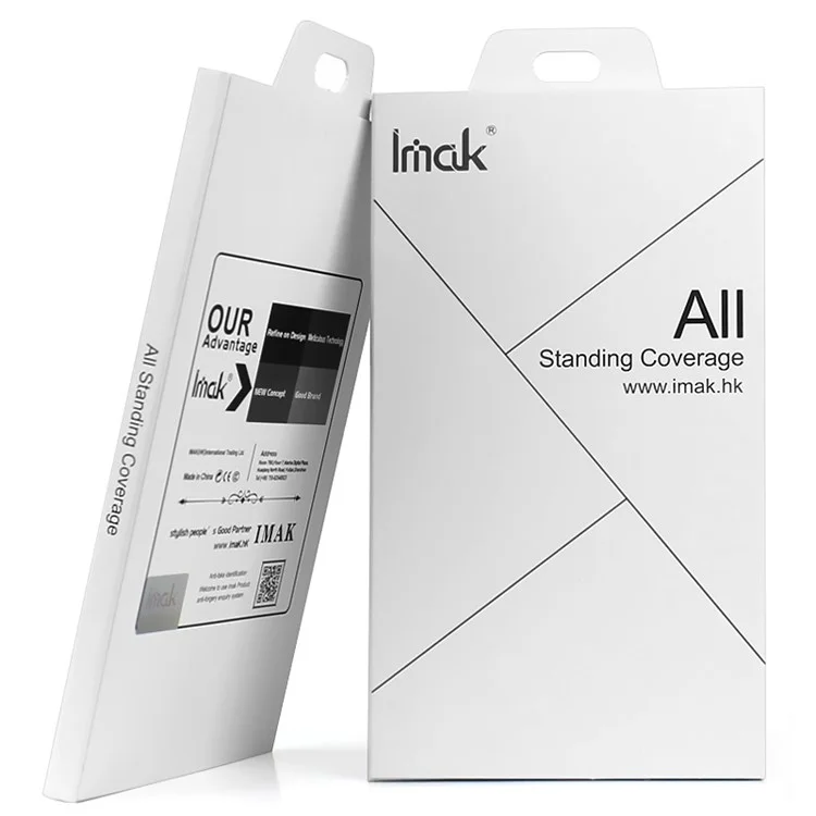 2PCS/Set IMAK Soft Hydrogel Back Cover Protector Guard Film for Xiaomi Mi 8 SE (5.88-inch)
