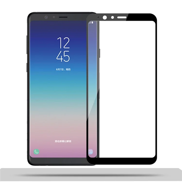 MOFI 9H Full Size Tempered Glass Screen Protector for Samsung Galaxy A8 Star / A9 Star (China) - Black