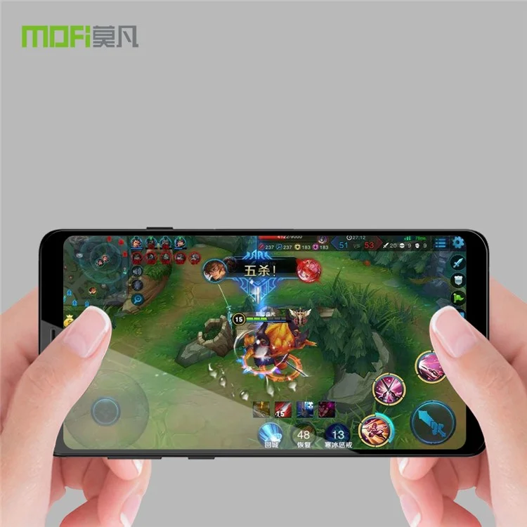 MOFI 9H Full Size Tempered Glass Screen Protector for Samsung Galaxy A8 Star / A9 Star (China) - Black