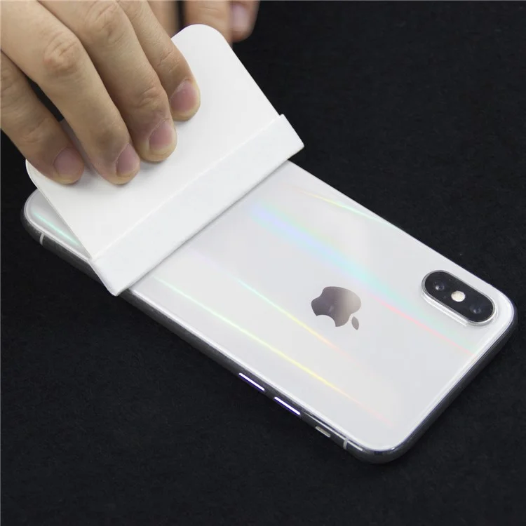 Multi-color Anti-explosion Soft TPU Back Protector Film for iPhone X