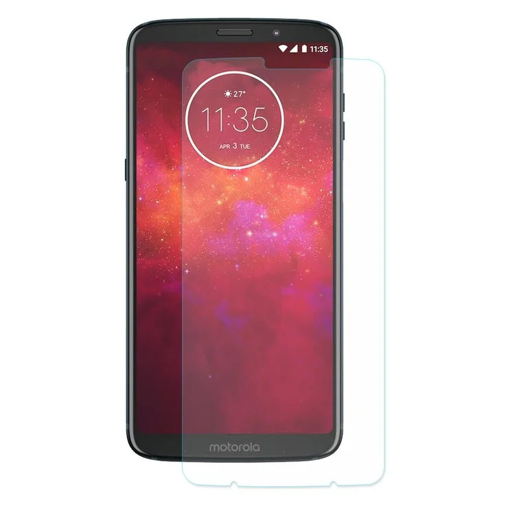 ENKAY 0.26mm 9H 2.5D Arc Edge Tempered Glass Screen Protector for Motorola Moto Z3 Play