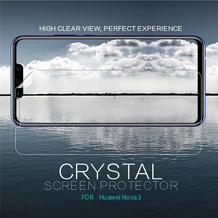 Nillkin Anti-fingerabdruck Crystal Clear LCD Screen Protector Film Für Huawei Nova 3