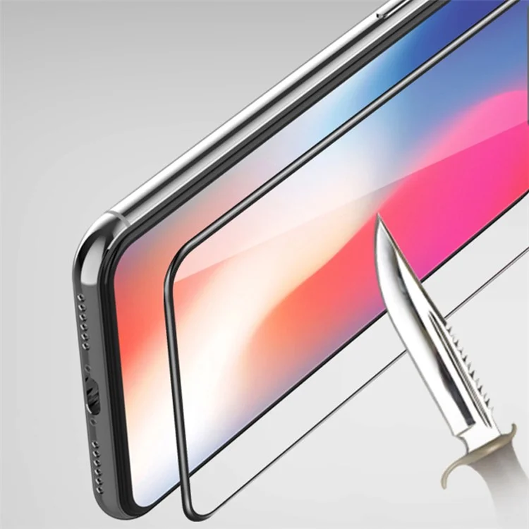 COMMA Batus Series 3D Curved Full Screen Tempered Glass Protector Film for iPhone X