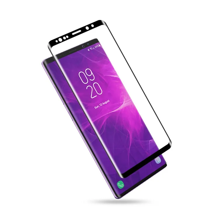 MOCOLO 3D Curved Full Size High-definition Tempered Glass Screen Protector for Samsung Galaxy Note 9