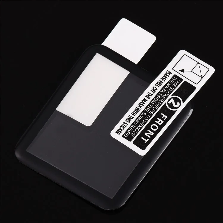 0.1mm Ultra Mince 3D Soft Soft Screen Screen Protector Series 3 / 2 / 1 38mm - Noir