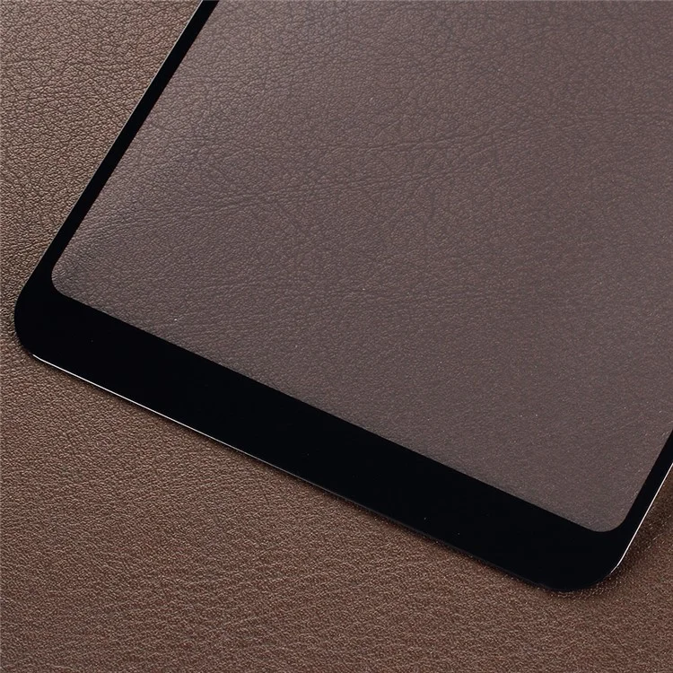 For Xiaomi Mi Max 3 Silk Printing Tempered Glass Full Size Screen Protector