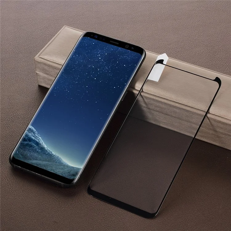 Film D'écran Pleine Taille en Verre Trempé Complet (ouverture en Haut) Pour Samsung Galaxy S8 SM-G950